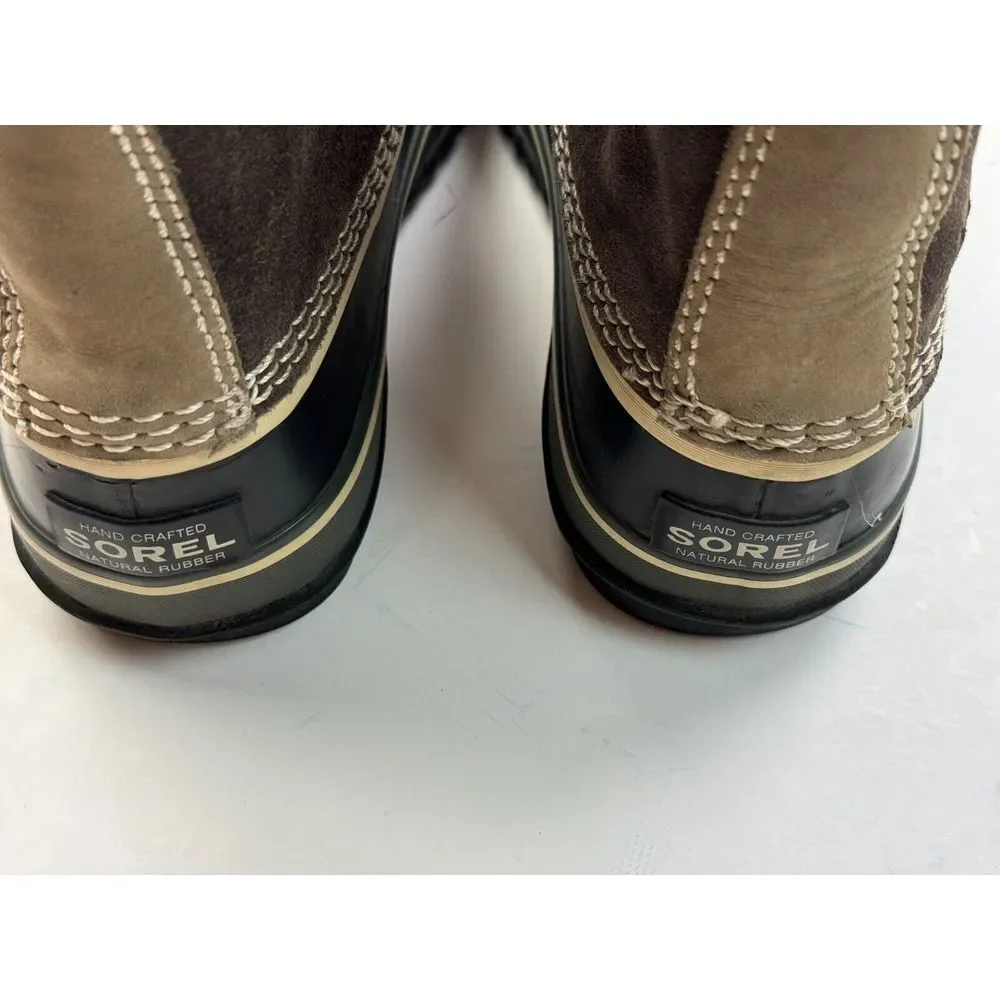 SOREL‎ Joan Of Arctic Winter Snow Boots Women 7 Waterproof Lace up NL1540-051